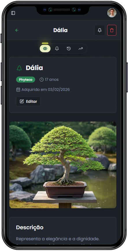 Tela Mobile Bonsai Club