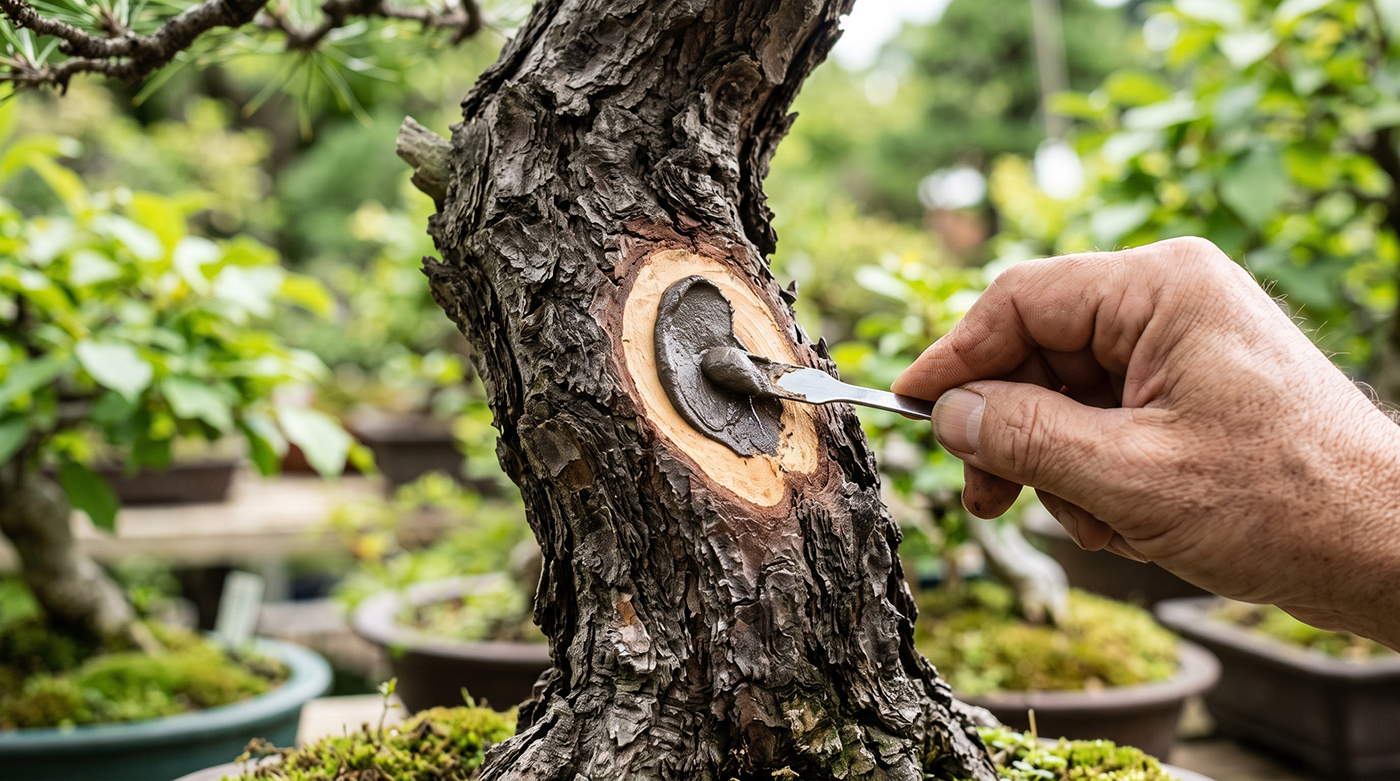 Pasta cicatrizante para Bonsai: Como fazer a receita caseira e proteger sua árvore após a poda