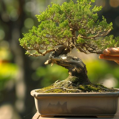 Calendário de cuidados com bonsai