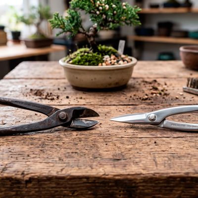 Aço Carbono ou Inox? Como escolher sua ferramenta de Bonsai