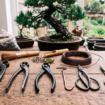 tamanho tesoura bonsai